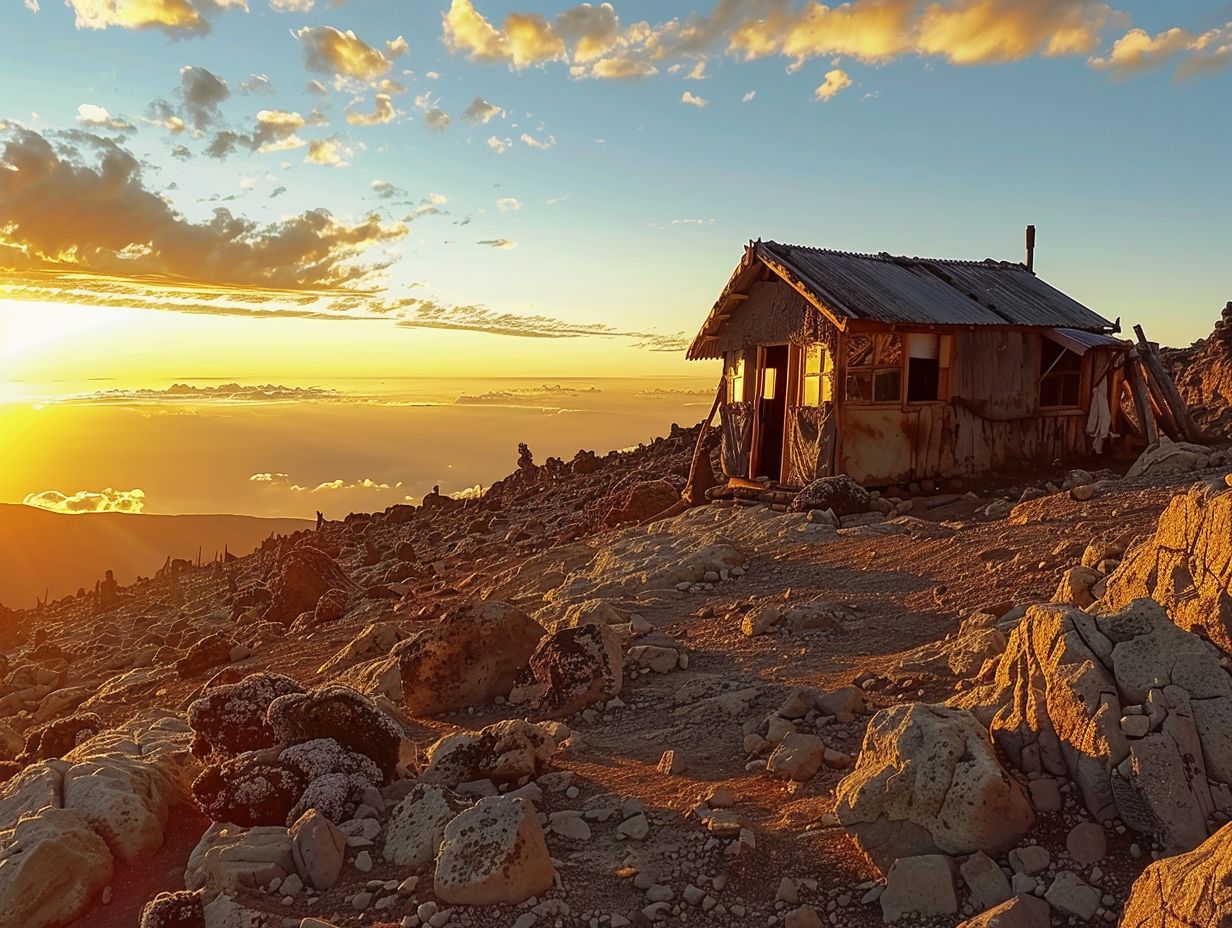 Horombo to Kibo Hut Alpine Desert