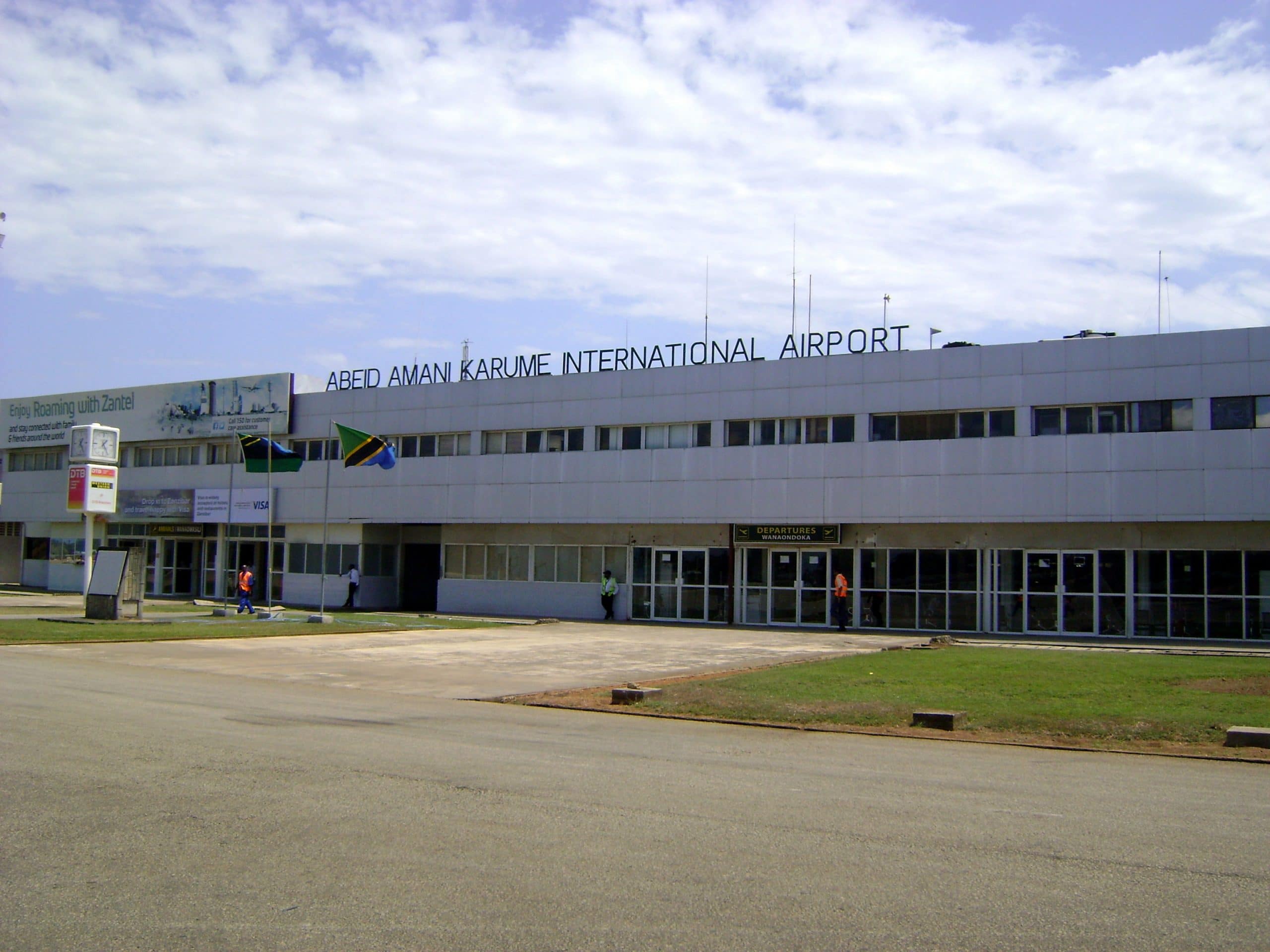 Abeid Amani Karume International Airport ZNZ in Zanzibar